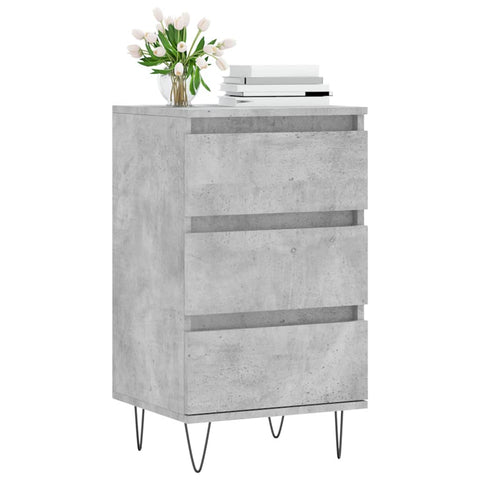 vidaXL Sideboard Concrete Grey 40x35x70 cm Engineered Wood