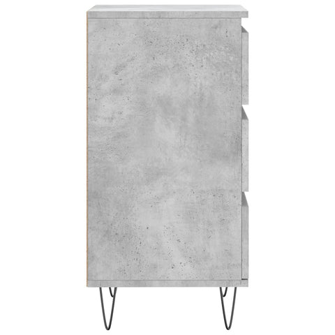 vidaXL Sideboard Concrete Grey 40x35x70 cm Engineered Wood
