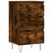 vidaXL Sideboard Smoked Oak 40x35x70 cm Engineered Wood
