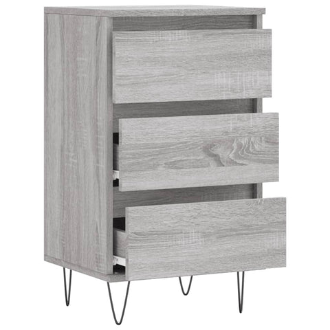 vidaXL Sideboard Grey Sonoma 40x35x70 cm Engineered Wood