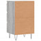 vidaXL Sideboard Grey Sonoma 40x35x70 cm Engineered Wood