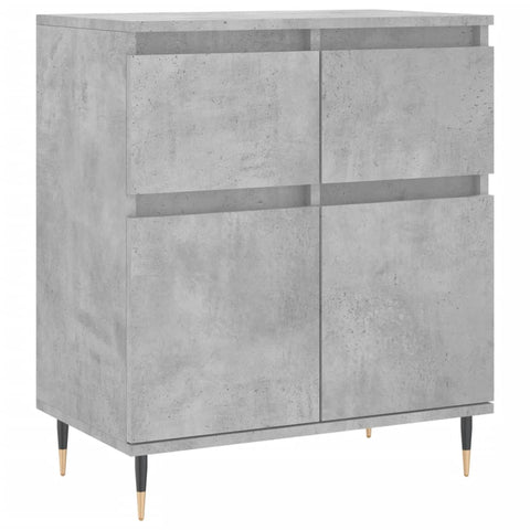 vidaXL Sideboard Concrete Grey 60x35x70 cm Engineered Wood