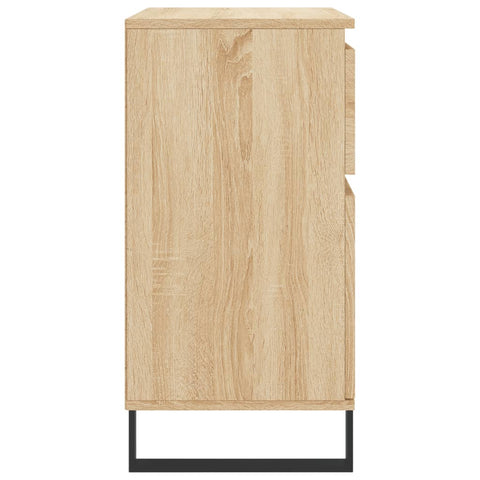 vidaXL Sideboard Sonoma Oak 60x35x70 cm Engineered Wood