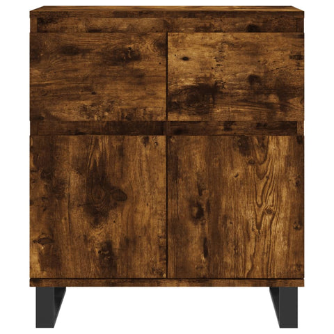 vidaXL Sideboard Smoked Oak 60x35x70 cm Engineered Wood