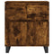 vidaXL Sideboard Smoked Oak 60x35x70 cm Engineered Wood