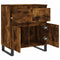 vidaXL Sideboard Smoked Oak 60x35x70 cm Engineered Wood