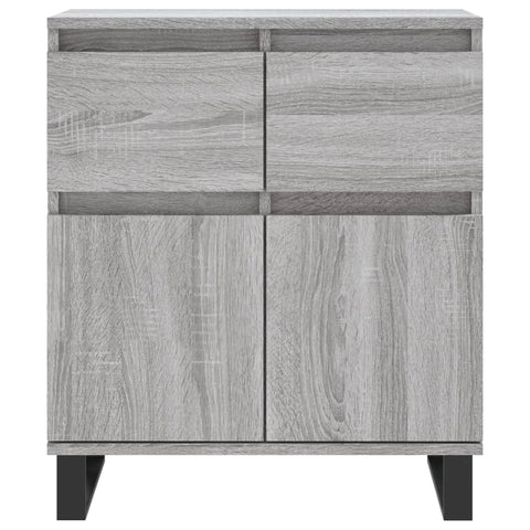 vidaXL Sideboard Grey Sonoma 60x35x70 cm Engineered Wood