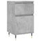 vidaXL Sideboard Concrete Grey 40x35x70 cm Engineered Wood
