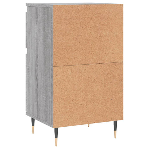 vidaXL Sideboard Grey Sonoma 40x35x70 cm Engineered Wood