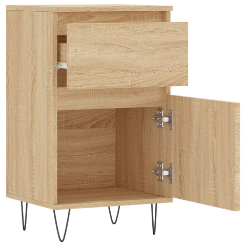 vidaXL Sideboard Sonoma Oak 40x35x70 cm Engineered Wood