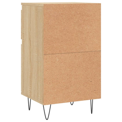 vidaXL Sideboard Sonoma Oak 40x35x70 cm Engineered Wood