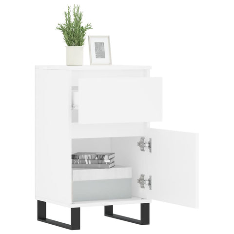 vidaXL Sideboard White 40x35x70 cm Engineered Wood