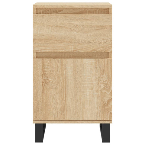vidaXL Sideboards 2 pcs Sonoma Oak 40x35x70 cm Engineered Wood