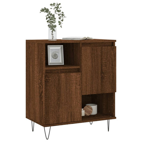 vidaXL Sideboard Brown Oak 60x35x70 cm Engineered Wood