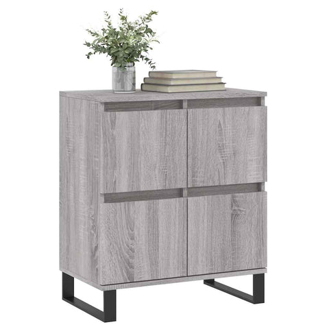 vidaXL Sideboard Grey Sonoma 60x35x70 cm Engineered Wood