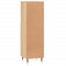vidaXL Bathroom Cabinet Sonoma Oak 30x30x100 cm Engineered Wood
