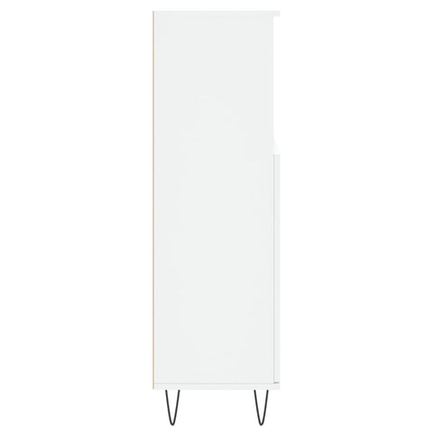 vidaXL Bathroom Cabinet White 30x30x100 cm Engineered Wood