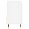 vidaXL Bathroom Cabinet White 65x33x60 cm Engineered Wood