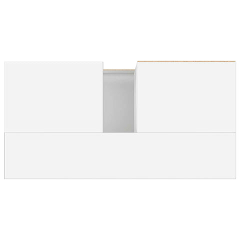 vidaXL Bathroom Cabinet White 65x33x60 cm Engineered Wood
