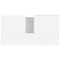 vidaXL Bathroom Cabinet White 65x33x60 cm Engineered Wood