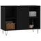 vidaXL Bathroom Cabinet Black 80x33x60 cm Engineered Wood