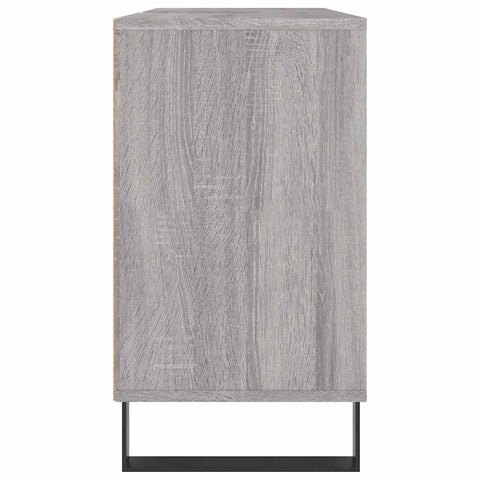 vidaXL Bathroom Cabinet Grey Sonoma 80x33x60 cm Engineered Wood