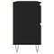 vidaXL Bathroom Cabinet Black 80x33x60 cm Engineered Wood