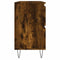 vidaXL Bathroom Cabinet Smoked Oak 80x33x60 cm Engineered Wood