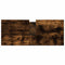 vidaXL Bathroom Cabinet Smoked Oak 80x33x60 cm Engineered Wood