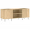 vidaXL Record Cabinet Sonoma Oak 121x38x48 cm Engineered Wood