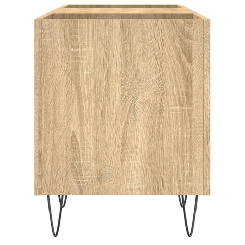 vidaXL Record Cabinet Sonoma Oak 121x38x48 cm Engineered Wood