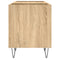 vidaXL Record Cabinet Sonoma Oak 121x38x48 cm Engineered Wood