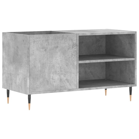 vidaXL Record Cabinet Concrete Grey 85x38x48 cm Engineered Wood