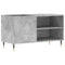 vidaXL Record Cabinet Concrete Grey 85x38x48 cm Engineered Wood