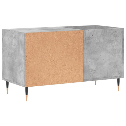 vidaXL Record Cabinet Concrete Grey 85x38x48 cm Engineered Wood