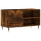 vidaXL Record Cabinet Smoked Oak 85x38x48 cm Engineered Wood