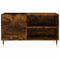 vidaXL Record Cabinet Smoked Oak 85x38x48 cm Engineered Wood