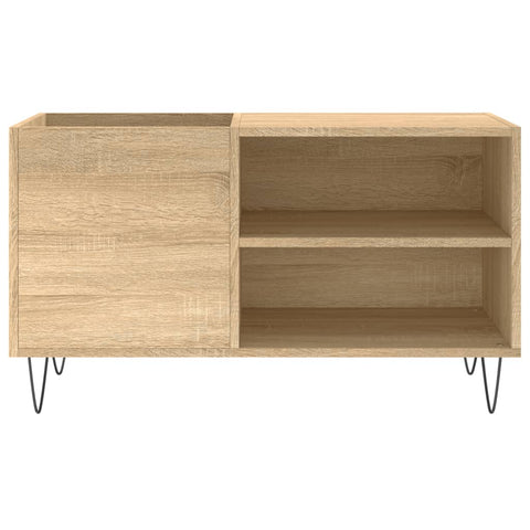 vidaXL Record Cabinet Sonoma Oak 85x38x48 cm Engineered Wood