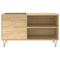 vidaXL Record Cabinet Sonoma Oak 85x38x48 cm Engineered Wood