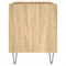 vidaXL Record Cabinet Sonoma Oak 85x38x48 cm Engineered Wood