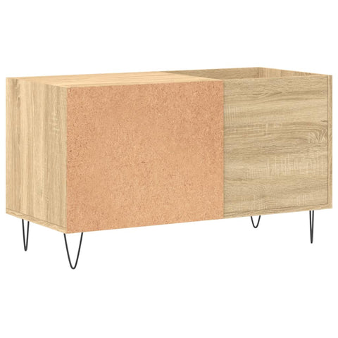 vidaXL Record Cabinet Sonoma Oak 85x38x48 cm Engineered Wood