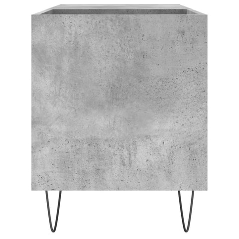 vidaXL Record Cabinet Concrete Grey 85x38x48 cm Engineered Wood