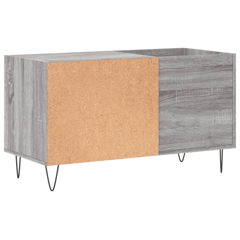 vidaXL Record Cabinet Grey Sonoma 85x38x48 cm Engineered Wood