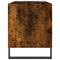 vidaXL Record Cabinet Smoked Oak 85x38x48 cm Engineered Wood