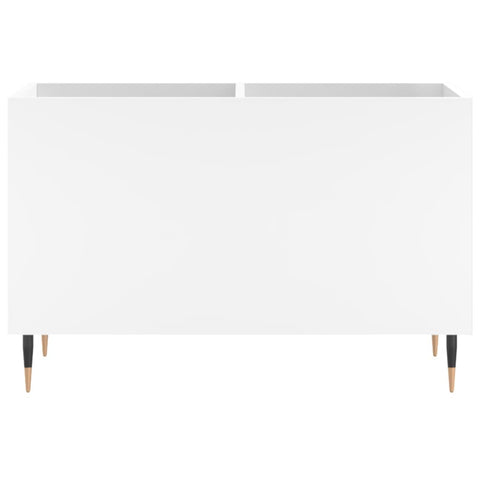 vidaXL Record Cabinet White 74.5x38x48 cm Engineered Wood