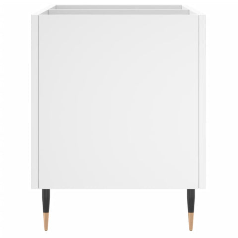vidaXL Record Cabinet White 74.5x38x48 cm Engineered Wood