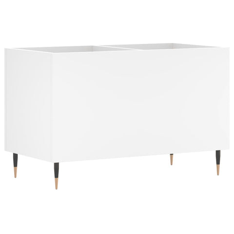 vidaXL Record Cabinet White 74.5x38x48 cm Engineered Wood