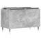 vidaXL Record Cabinet Concrete Grey 74.5x38x48 cm Engineered Wood