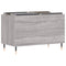 vidaXL Record Cabinet Grey Sonoma 74.5x38x48 cm Engineered Wood