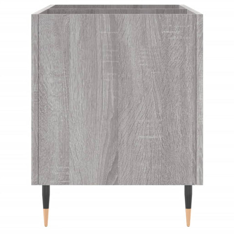vidaXL Record Cabinet Grey Sonoma 74.5x38x48 cm Engineered Wood